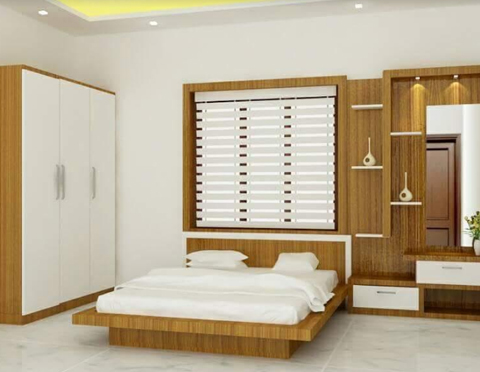 latest bed room interior designing in kodungallur triprayar chavakkad moonnupeedika