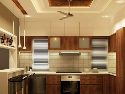modular kitchen design with price